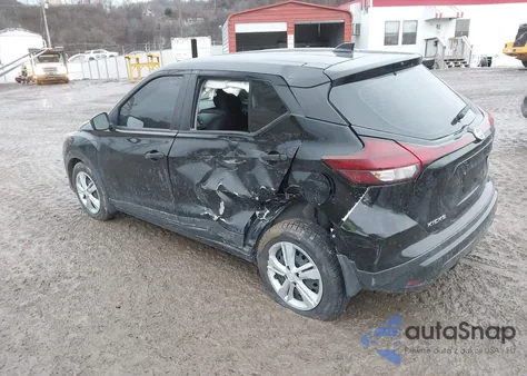 2021 Nissan Kicks S Xtronic Cvt из США, поврежденный, VIN 3N1CP5BV0ML547067